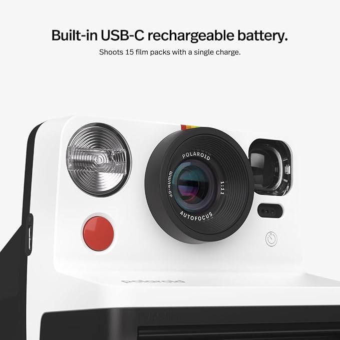 Polaroid Now 2nd Generation I-Type Instant Film Camera