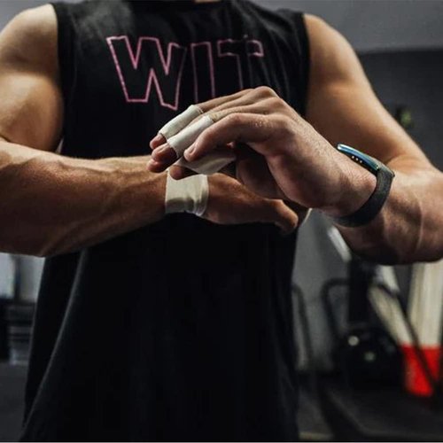 ADMITRY Athletic Tape - Strong White Sports Tape with No Sticky Residue | 5 Pack for Gymnastics, Boxing, and More