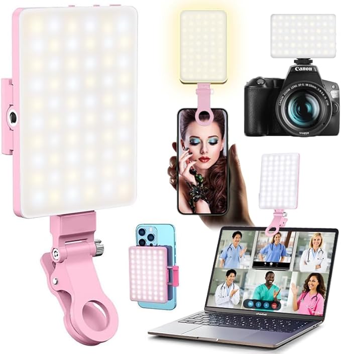 60 LED Portable Selfie Light Video Conference Lighting