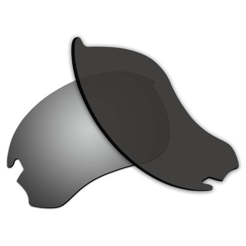 ACOMPATIBLE Replacement Lenses for Oakley Speed Jacket Sunglasses OO9228 (Titanium - Polarized)
