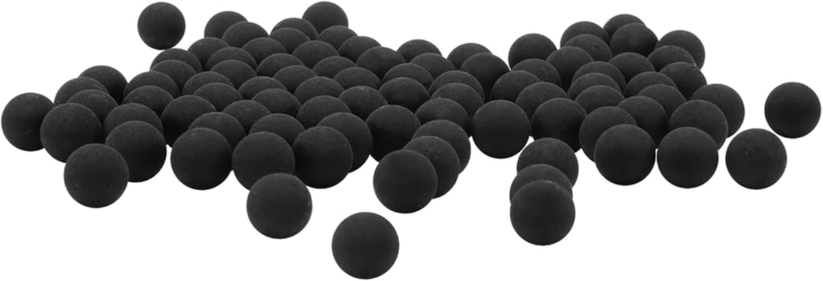 T4E Premium Rubber Ball Ammo - .43 Caliber Paintball Gun Rounds | 430 Count, Black