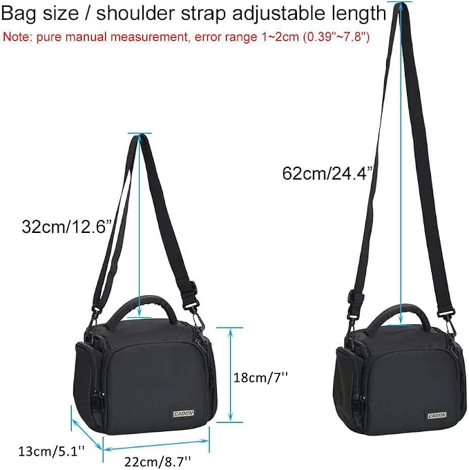 CADeN Compact Camera Shoulder Crossbody Bag Case Compatible