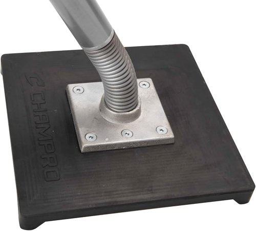 CHAMPRO Brute Batting Tee - Adjustable Height with Flexible Top & Weighted Base for Baseball/Softball