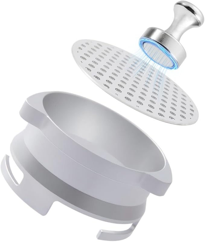 Aluminum dosing Funnel and Puck Screen Set for Breville 54mm Espresso Machines Grinder Trigger Portafilter Funnel