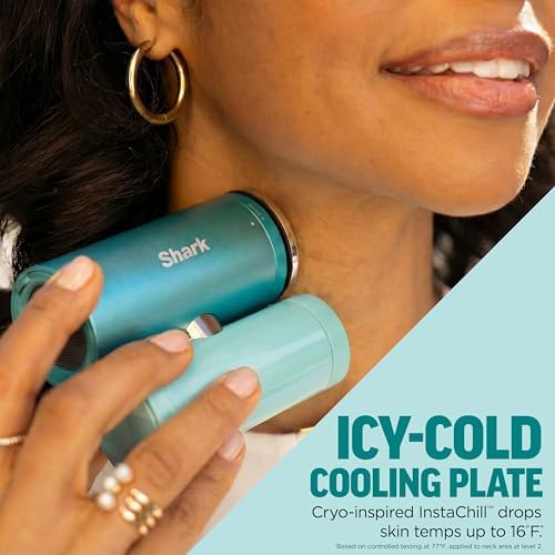 Shark ChillPill 3-in-1 Fan, Mist and Cooling Plate, Iced Latte, FA022BR