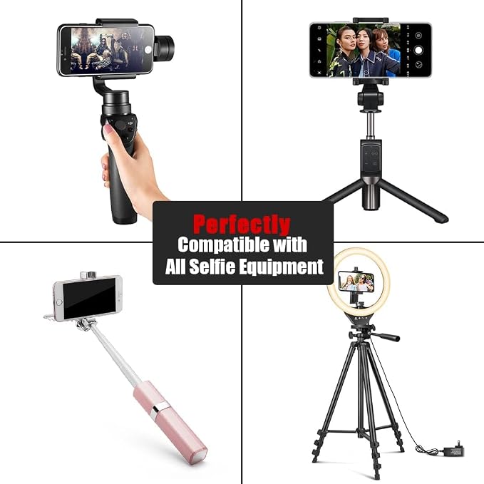 Bluetooth 5.0 Remote Shutter for iPhone & Android Camera Wireless Remote