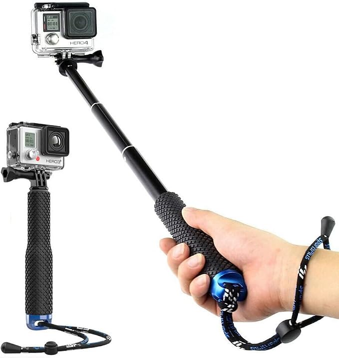 Selfie Stick Extendable Hand Grip Handheld Monopod Aluminum Telescopic Pole
