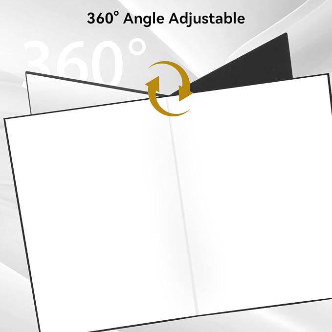 UTEBIT 3 in 1 Photography Reflector Cardboard, Product and Food Photo Shooting