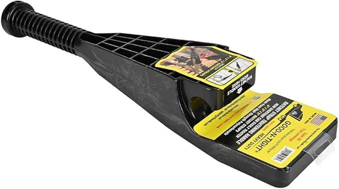 Black Polycarbonate Good-N-Tight Tie Down Ratchet Straps Tightening Handle for Heavy Duty Trailer Cargo (2 Pack)