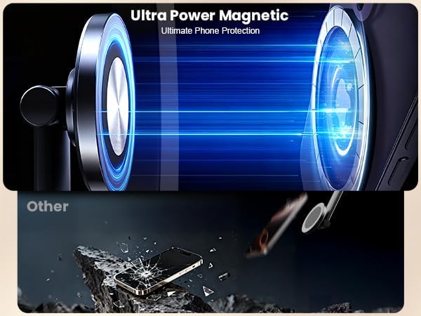 Ring Light with Stand with Magnetic Phone Holder, Overhead Phone Mount