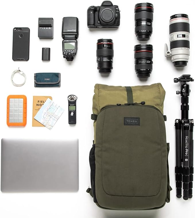 Tenba Fulton v2 16L Backpack for Mirrorless and DSLR cameras and lenses –