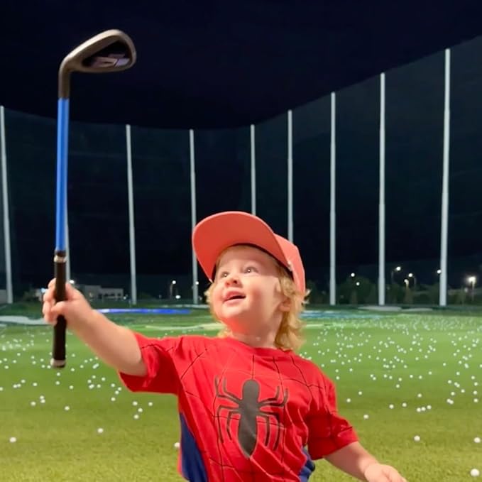 Lag Shot Baby 7 Iron – Toddler Golf Swing Trainer Club for Ages 0-3 | Develops Early Coordination & Motor Skills | Lightweight, Flexible Design | Perfect First Golf Club for Young Beginners