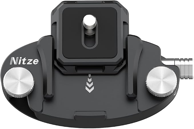 Nitze Camera Clip with Arca-Type Plate, Metal Capture Clip with Magnetic