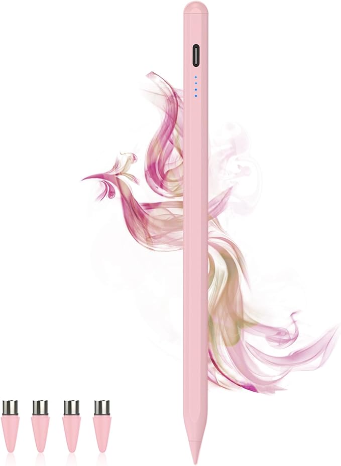 Stylus Pens for Touch Screens Power-Display Tablet Pen POM Tip Magnetic Digital