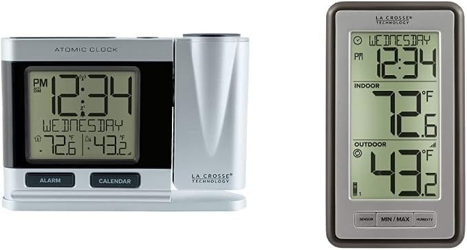La Crosse Technology Atomic Projection Alarm Clock