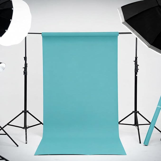Kate Seamless Paper Backdrop for Photography Blue Seamless Backdrop Paper