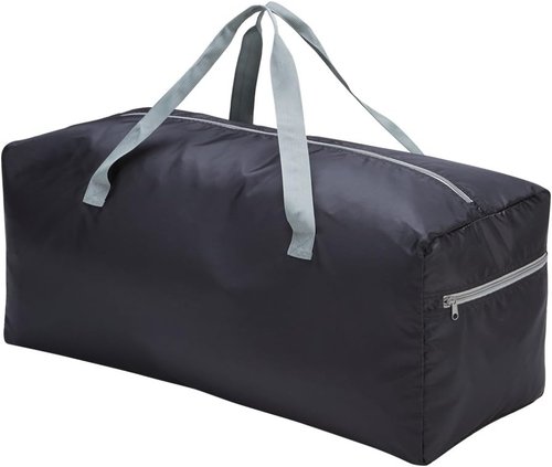 iFARADAY Foldable Duffel Bag - 30" | 75L Lightweight & Water-Resistant Travel Bag - Black