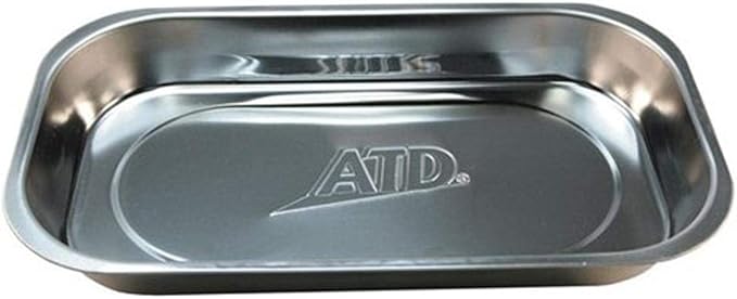 ATD Tools 8761 Stainless Steel Rectangle Magnetic Parts Tray