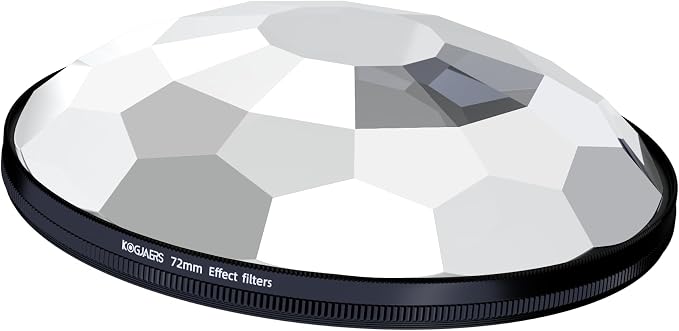 Kaleidoscope Lens Filter 72mm Camera Effect Filters Fractal Photography