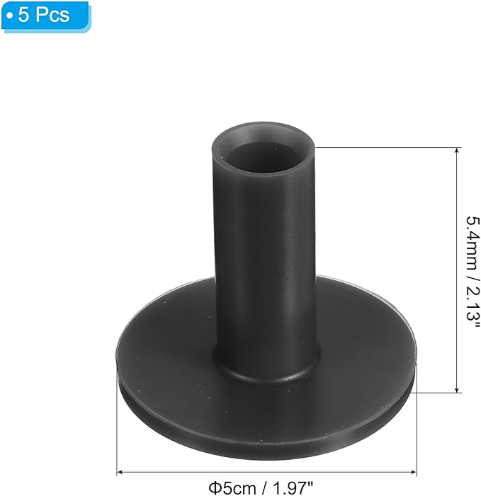 PATIKIL Rubber Golf Tees, Tall Practice Training Driving Range Tee Stable Ball Holder