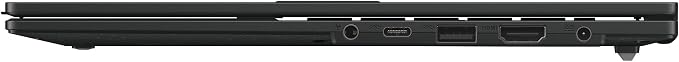 ASUS Vivobook Go 15 15.6” FHD 60Hz Laptop with Intel Processor N150, Intel UHD Graphics, 4GB RAM, 128GB SSD, Mixed Black