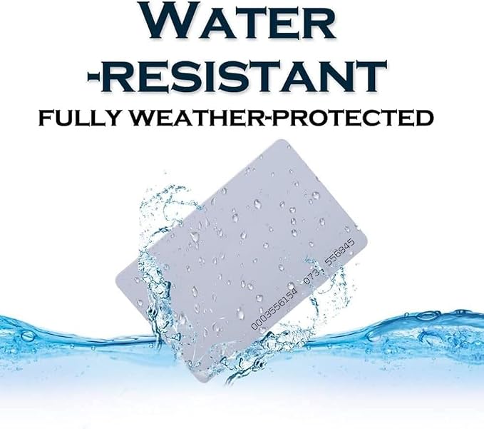 Contactless 125kHz RFID Proximity Cards Smart ID Card 0.8mm Thick