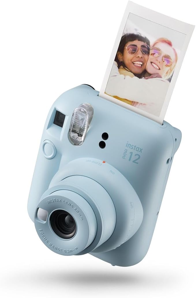 instax mini 12 Camera, Pastel Blue