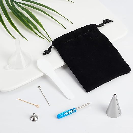 NBEADS Mini Funnel Set for Cremation Jewelry Filling, Small Bottles Funnel Filler Kit Jewelry Ashes Fillers Funnel for Urn Preservation Jewelry Filling Ashes Pendant Necklace Liquid Transfer