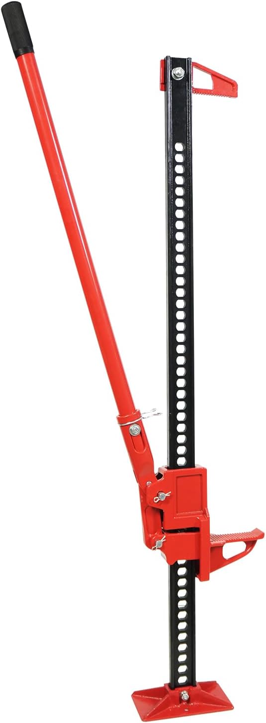 GarveeTech 3 T Farm Jack, 60 in Utility Farm Jack, 6600 LBS Capacity Ratcheting Off Road Utility Jack, Heavy-Duty Farm Jacks Foratv, Utv, SUV, Tractor, Truck, Universal Jack