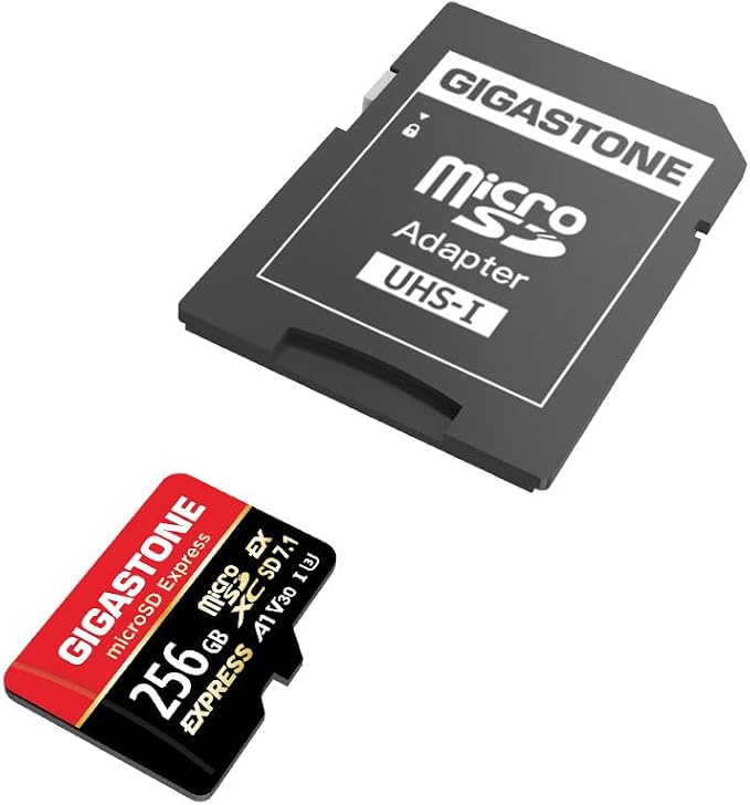 【Designed for Switch 2】 GIGASTONE 256GB microSD Express R/W 880/650MB/s SDXC