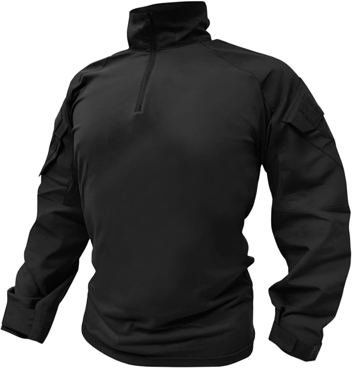 Skiennix Tactical Shirt - G3 Camo Long Sleeve Combat Shirt with 1/4 Zip & Pockets for Men