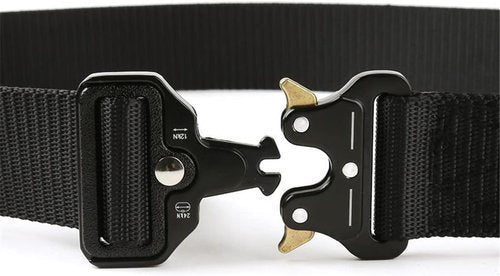 HARGLESMAN Tactical Combat Belt - Durable Military Style for Men & Women | Ideal for Outdoor Training