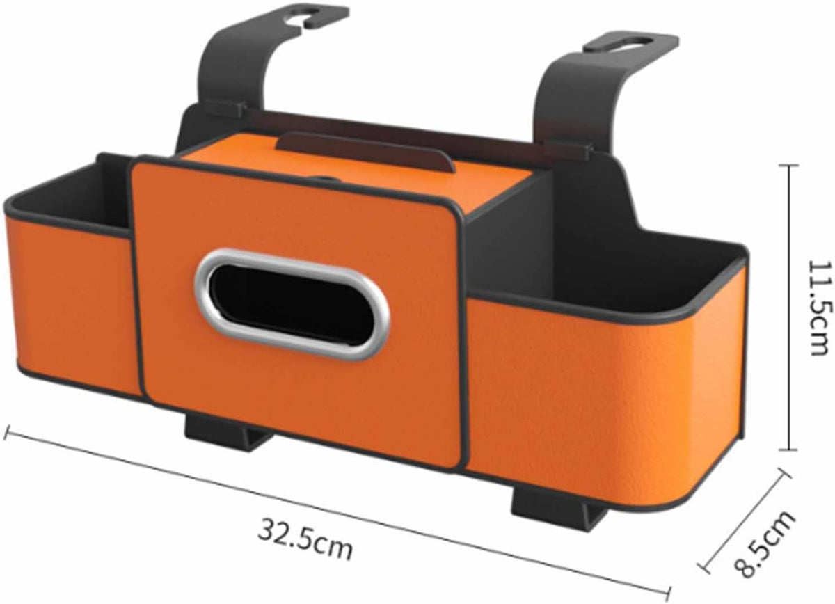 Car Headrest Organizer for Ram 3500, Tissue Cup Holder