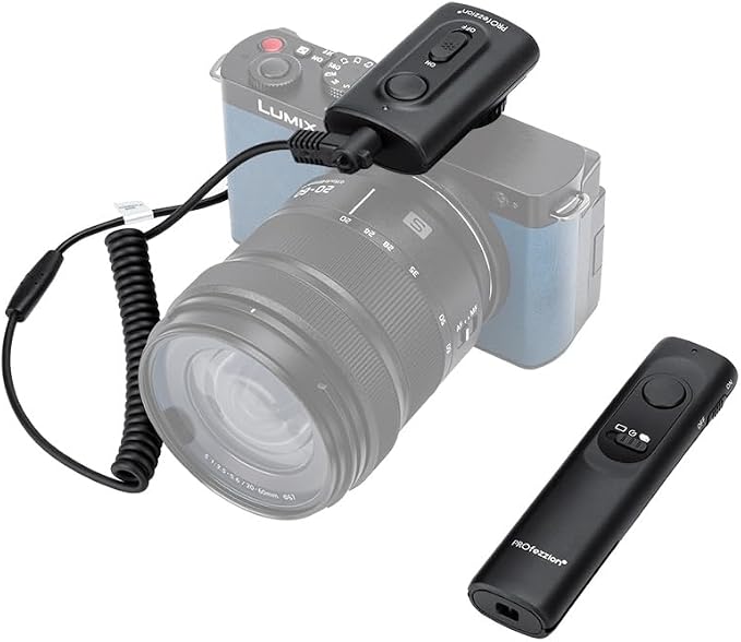 PROfezzion Wireless Shutter Release Remote Control Radio Control Shutter Release