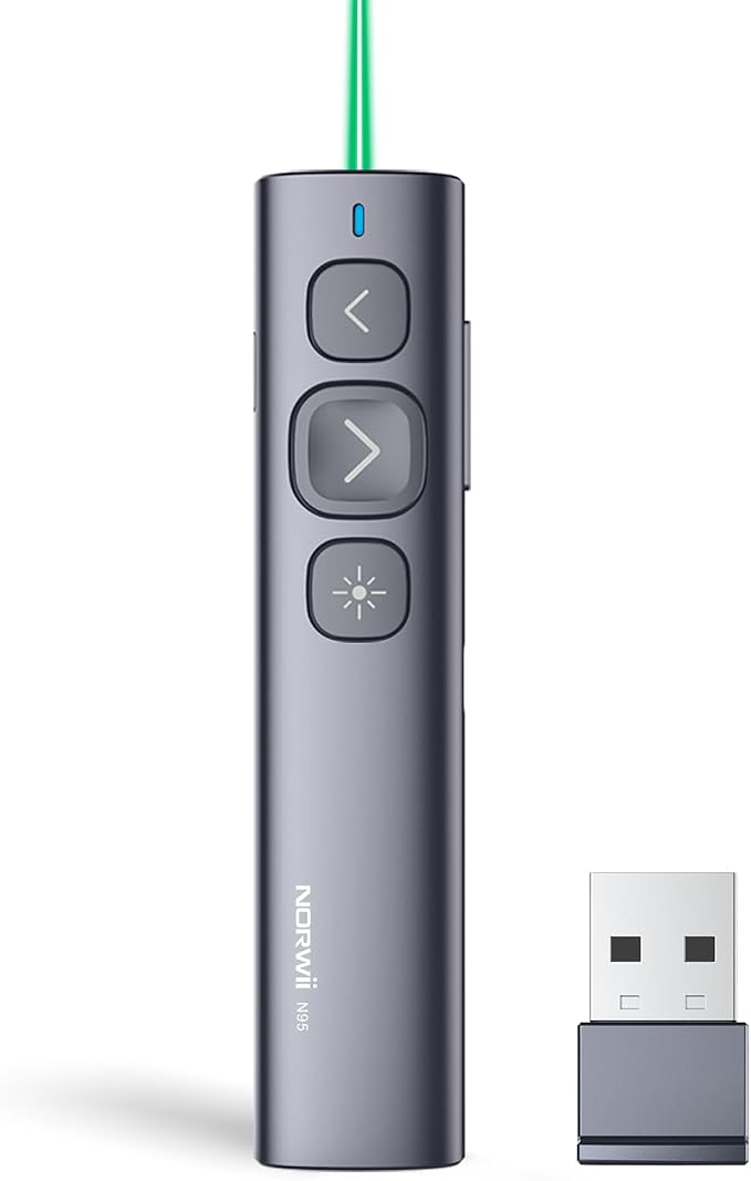 Norwii N95 Presentation Clicker, PowerPoint Clicker