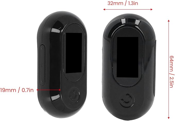 1080P HD Pet Collar Camera, 120 Super Wide Angle OTG Connection Lightweight Wireless Small Pet Sport Camera with Back Clip, Video Record & Take Photos manually for Dogs Cat (Black)
