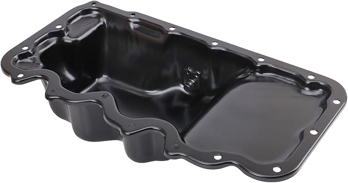 TRQ Lower Engine Oil Pan Compatible with 2001-2004 Ford Escape 2000-2004 Focus Mazda Tribute