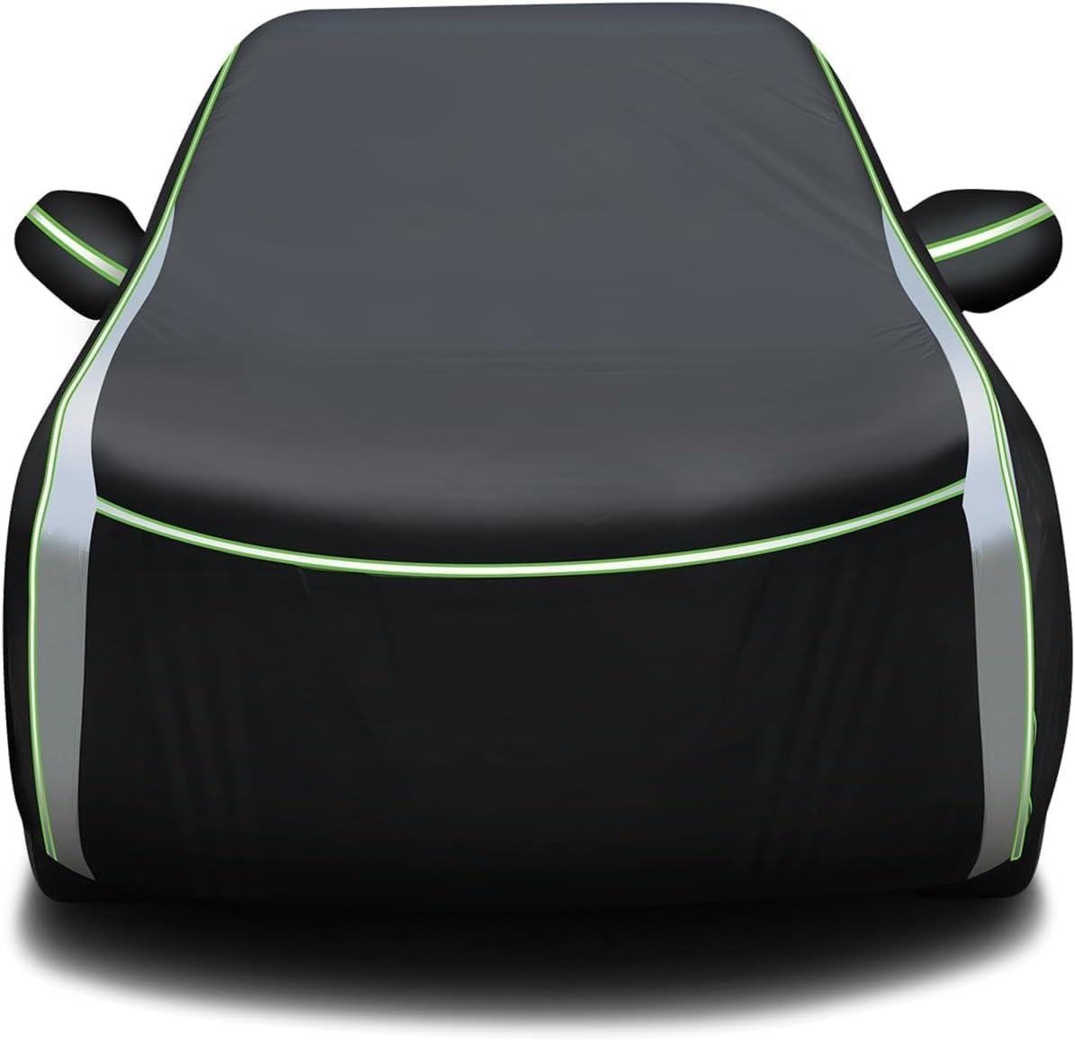 420D Car Cover for BMW X3/X3 M 2003-2024 2025 2026 All Weather SUV Car Covers for X3 Accessories Outdoor Waterproof UV Protection with Zipper & Reflective Safety Strips