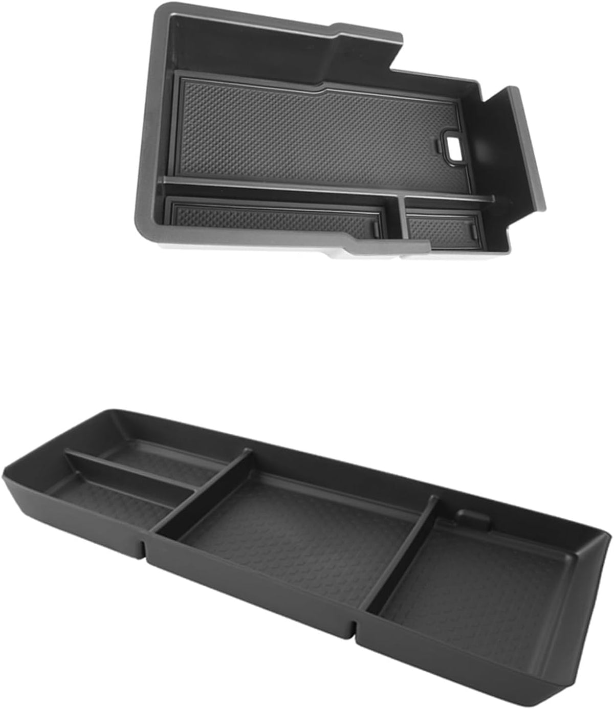 LUWU 2026 2027 Equinox Center Console Organizer Compatible with 2025 2026 2027 Equinox Accessories Under Console Tray Armrest Console Organizer Equinox 2026 Accessories 2Pack (Not for EV Model)