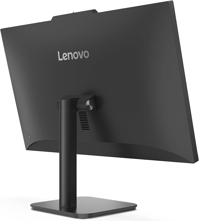 Lenovo IdeaCentre 24 All-in-One Desktop Computer Intel 16GB 512GB SSD AIO | WiFi 6, Windows 11 Home and a Space-Saving Screen in Ebony Black, Ideal for Work, Study, Streaming and Everyday Family Use