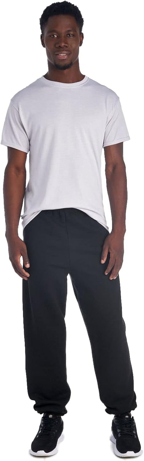 Jerzees Men's NuBlend Fleece Sweatpants - Relaxed Fit, Comfortable Cotton Blend