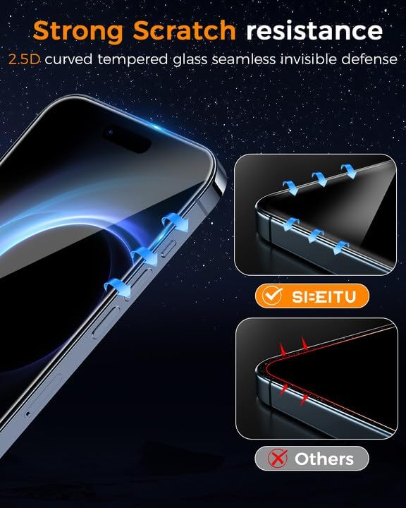 SIBEITU 3 Pack Screen Protector