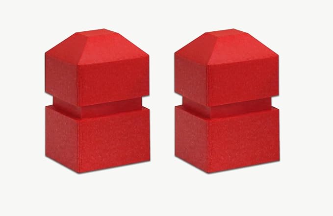 GTM1400 Recycled Plastic Beveled Tee Markers, (Set of 2 or Set of 18)