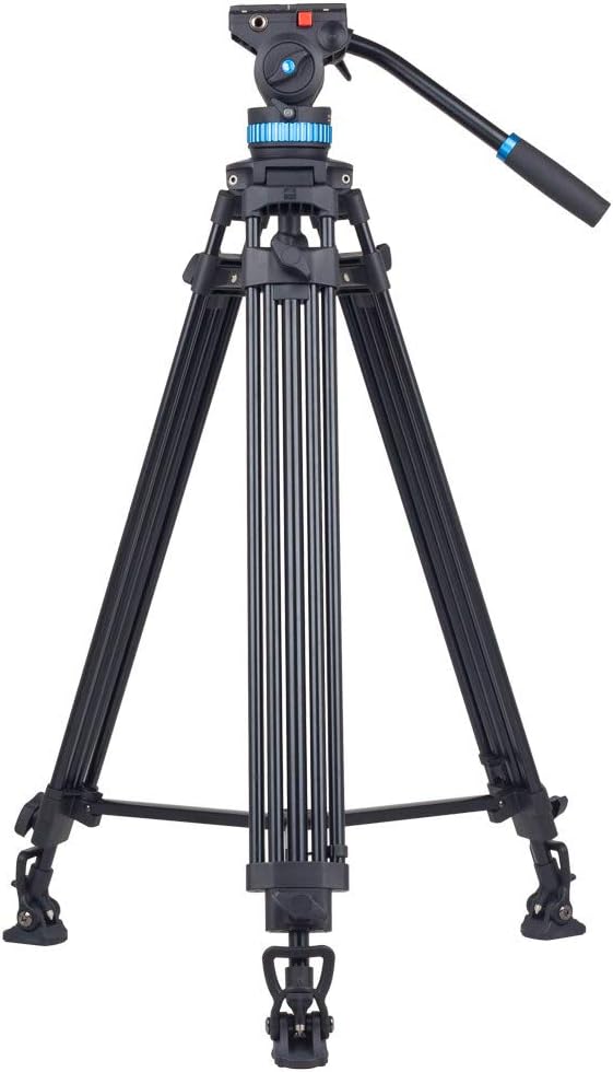 SIRUI AM-25S Video Tripod, 74.8" Professional Heavy Duty Tripod