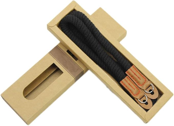Vintage Handmade Leather Rope Camera Neck Strap