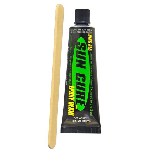 Ding ALL Repair Kit - Sun Cure Epoxy Fiberfill 1oz | Fast Repair for All Surfboard Types