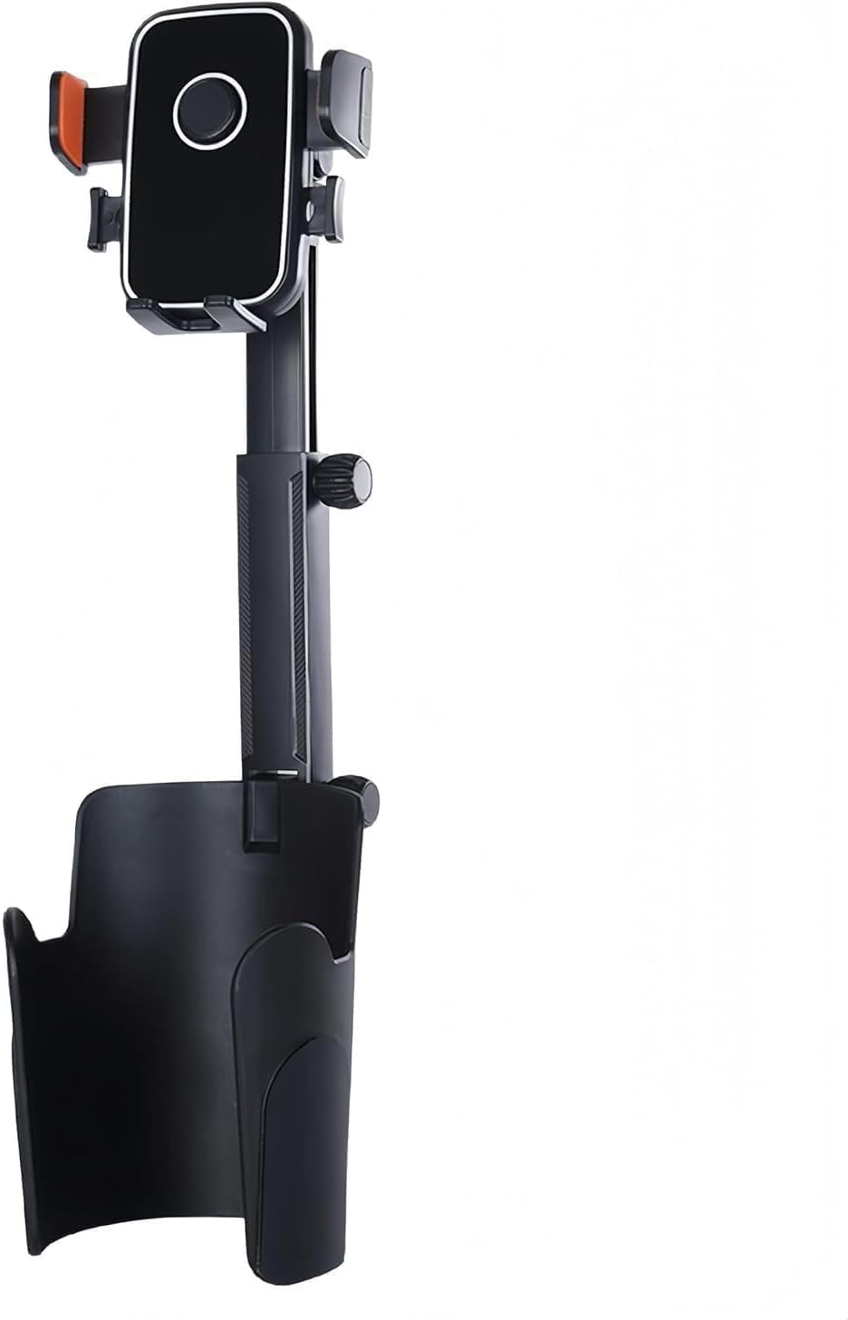 Upgrade Universal Cup Car Mount Stand Bracket Height Adjustable for All Phone Fit All Car Display Music Meeting Video Travel