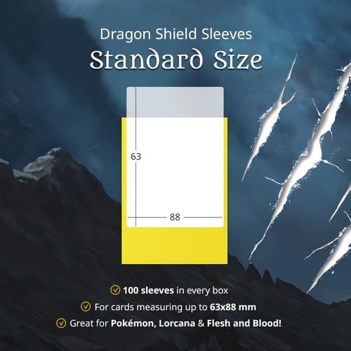 Dragon Shield | Matte Card Sleeves - 100 Count Standard Size - Smooth & Durable TCG Protection | Pink