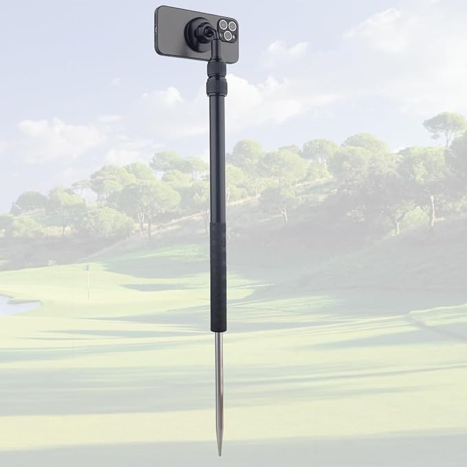 Camera Ground Spike for Monopod Selfie Stick, 1/4-20 Screw Staniless Steel