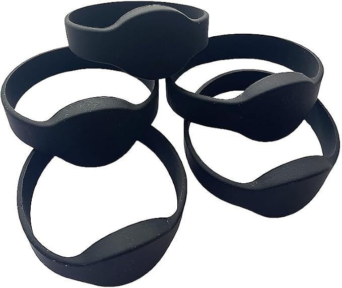 5PCS T5577 Waterproof Silicone Wristband and Bracelet, rewritable RFID 125khz